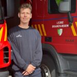 Per er brandmand på Lejre Brandvæsens station i Hvalsø