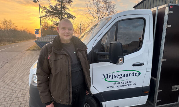 Det er dejligt med så mange maskiner