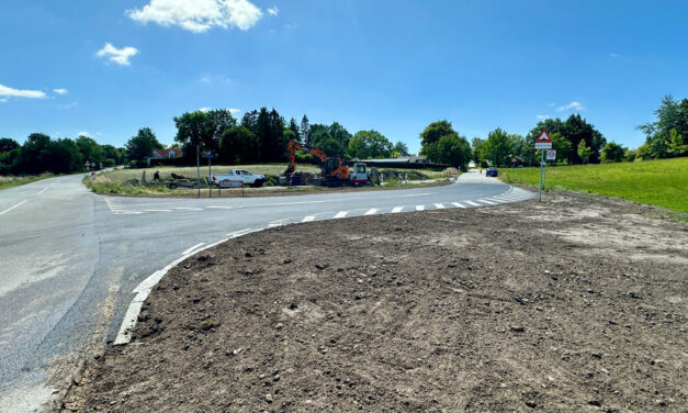 Nyt og mere trafiksikkert vejkryds ved Højbyvej/Rorupvej